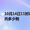 10月14日11时湖北随州疫情最新通报及随州疫情到今天总共多少例