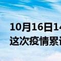 10月16日14时山东烟台疫情最新情况及烟台这次疫情累计多少例