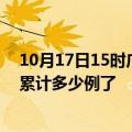 10月17日15时广东梅州最新疫情确诊人数及梅州疫情患者累计多少例了