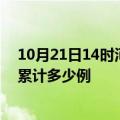 10月21日14时河南安阳疫情新增病例数及安阳疫情到今天累计多少例