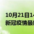 10月21日14时江西上饶最新发布疫情及上饶新冠疫情最新情况