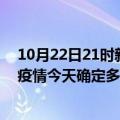 10月22日21时新疆可克达拉疫情新增病例详情及可克达拉疫情今天确定多少例了