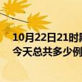 10月22日21时黑龙江牡丹江疫情情况数据及牡丹江疫情到今天总共多少例