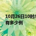 10月26日10时广西钦州疫情最新消息数据及钦州疫情现在有多少例