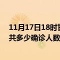 11月17日18时甘肃定西疫情最新公布数据及定西最新疫情共多少确诊人数