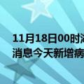 11月18日00时湖北咸宁最新疫情情况数量及咸宁疫情最新消息今天新增病例