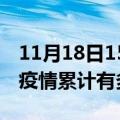 11月18日15时河南济源疫情病例统计及济源疫情累计有多少病例