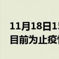 11月18日15时江西赣州疫情动态实时及赣州目前为止疫情总人数