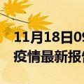 11月18日09时广西钦州疫情今天最新及钦州疫情最新报告数据