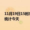 11月19日15时广东湛江疫情情况数据及湛江疫情最新数据统计今天