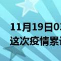 11月19日03时湖南邵阳疫情情况数据及邵阳这次疫情累计多少例