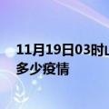 11月19日03时山东东营疫情新增确诊数及东营现在总共有多少疫情