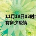 11月19日03时内蒙古包头疫情新增确诊数及包头现在总共有多少疫情