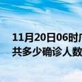 11月20日06时广东云浮疫情最新公布数据及云浮最新疫情共多少确诊人数