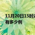 11月20日15时湖南株洲疫情最新消息数据及株洲疫情现在有多少例