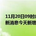 11月20日09时内蒙古包头最新疫情情况数量及包头疫情最新消息今天新增病例