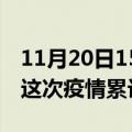 11月20日15时云南临沧疫情最新情况及临沧这次疫情累计多少例