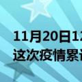 11月20日12时山东烟台疫情现状详情及烟台这次疫情累计多少例