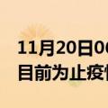 11月20日06时辽宁抚顺疫情动态实时及抚顺目前为止疫情总人数