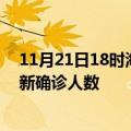 11月21日18时海南万宁疫情累计多少例及万宁此次疫情最新确诊人数