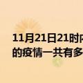 11月21日21时内蒙古呼和浩特疫情最新确诊数及呼和浩特的疫情一共有多少例