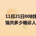 11月21日00时新疆阿克苏疫情今天多少例及阿克苏最新疫情共多少确诊人数