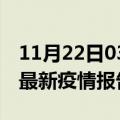 11月22日03时吉林四平最新疫情状况及四平最新疫情报告发布