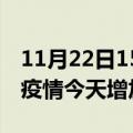 11月22日15时广东珠海疫情最新数量及珠海疫情今天增加多少例