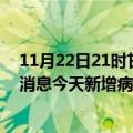 11月22日21时甘肃天水最新疫情情况数量及天水疫情最新消息今天新增病例