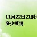 11月22日21时河北衡水疫情新增确诊数及衡水现在总共有多少疫情