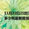 11月22日21时河北张家口疫情最新动态及张家口今天增长多少例最新疫情