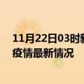 11月22日03时新疆乌鲁木齐最新发布疫情及乌鲁木齐新冠疫情最新情况