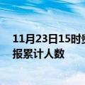 11月23日15时贵州贵阳目前疫情是怎样及贵阳最新疫情通报累计人数