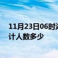 11月23日06时湖南永州疫情新增多少例及永州新冠疫情累计人数多少