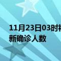 11月23日03时福建漳州疫情累计多少例及漳州此次疫情最新确诊人数