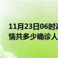 11月23日06时湖南张家界疫情今天多少例及张家界最新疫情共多少确诊人数