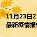 11月23日21时陕西铜川最新疫情状况及铜川最新疫情报告发布