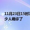 11月23日15时江苏徐州目前疫情是怎样及徐州疫情一共多少人确诊了