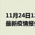 11月24日12时甘肃临夏疫情每天人数及临夏最新疫情报告发布