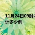 11月24日09时内蒙古包头疫情最新情况及包头这次疫情累计多少例