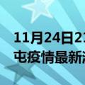 11月24日21时新疆北屯现有疫情多少例及北屯疫情最新消息今天