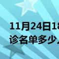 11月24日18时云南大理疫情最新消息新增确诊名单多少人