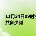 11月24日09时浙江丽水疫情最新通报及丽水疫情到今天总共多少例