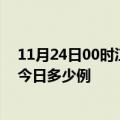 11月24日00时江西南昌本轮疫情累计确诊及南昌疫情确诊今日多少例