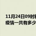 11月24日09时新疆巴音郭楞疫情最新确诊数及巴音郭楞的疫情一共有多少例