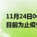 11月24日06时福建莆田疫情动态实时及莆田目前为止疫情总人数