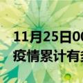 11月25日00时青海海西疫情病例统计及海西疫情累计有多少病例