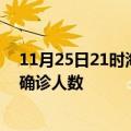 11月25日21时海南三亚疫情最新数量及三亚疫情最新状况确诊人数