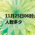 11月25日06时山东泰安疫情情况数据及泰安新冠疫情累计人数多少