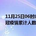 11月25日06时内蒙古呼伦贝尔疫情阳性人数及呼伦贝尔新冠疫情累计人数多少